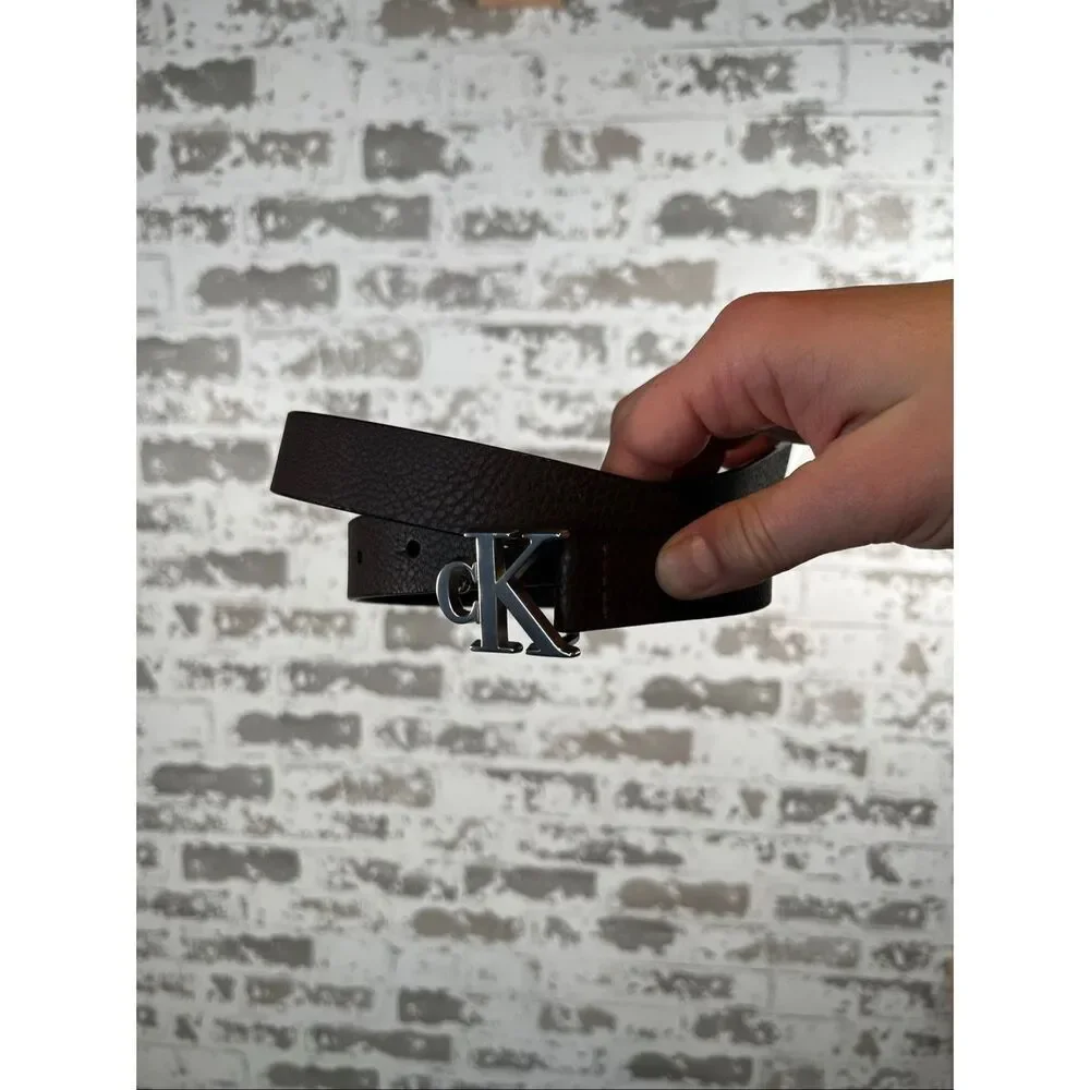 Calvin Klein | women synthetic leather belt with logo